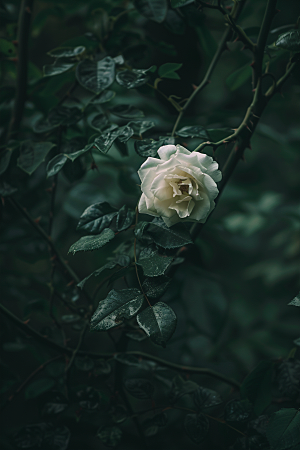 月季花蔷薇欧月素材