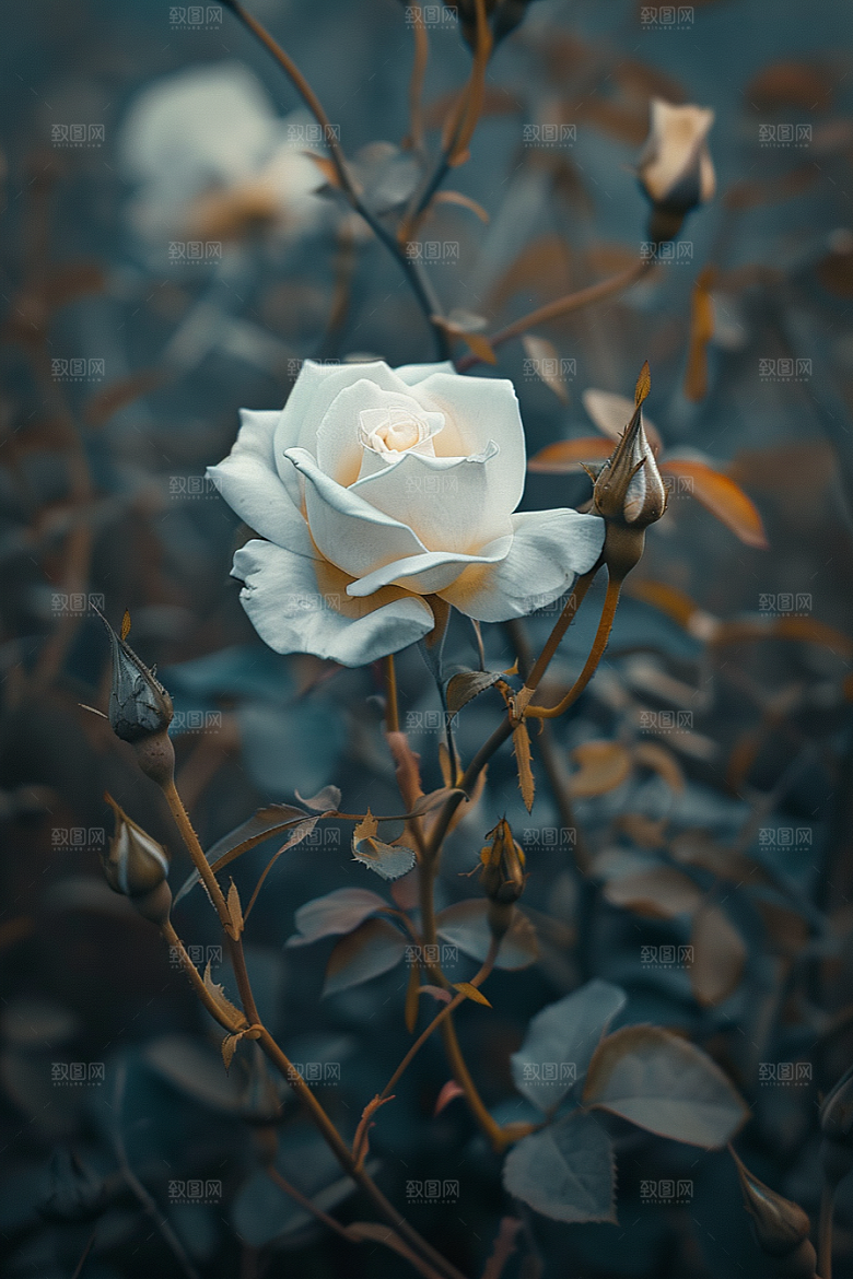 月季花欧月彩色素材