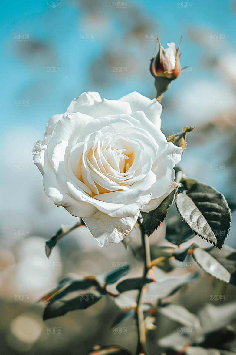 月季花花朵高清素材