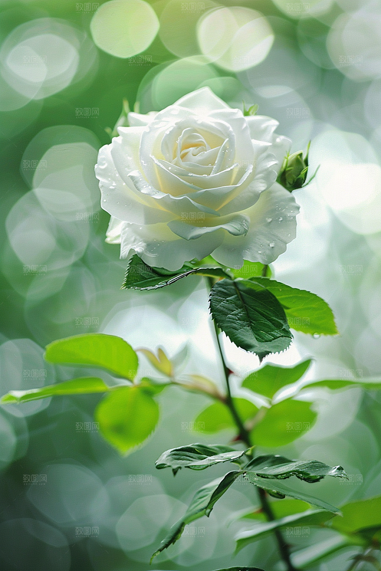 月季花玫瑰欧月素材
