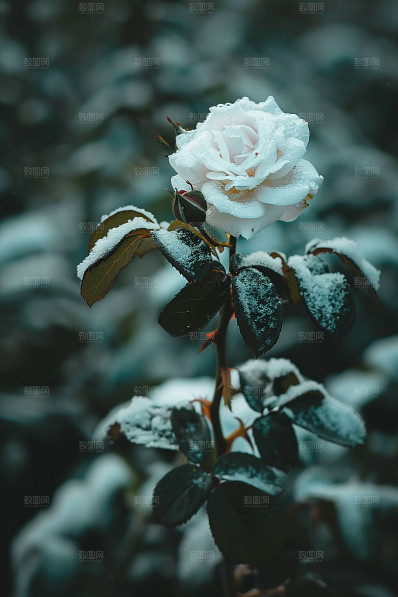 月季花欧月高清素材