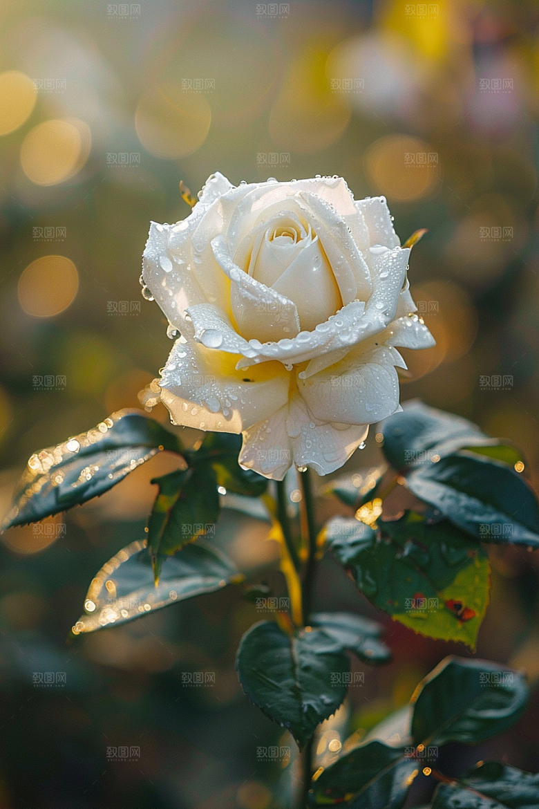月季花藤月欧月素材