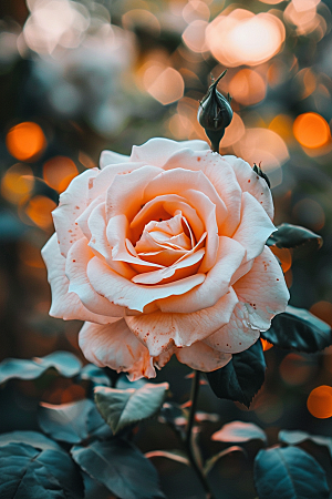 月季花唯美高清素材