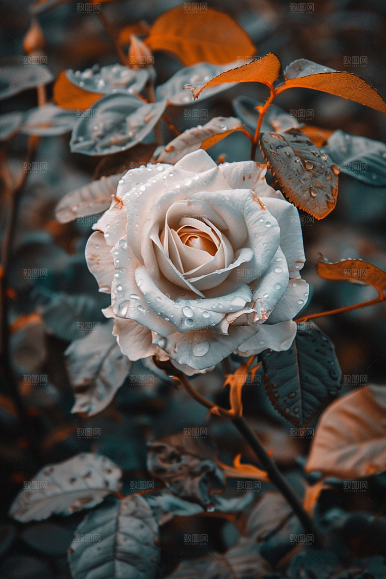 月季花欧月花朵素材