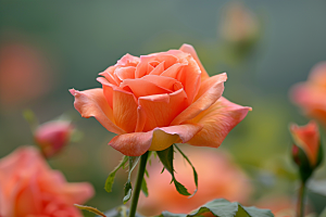 月季花蔷薇藤月素材