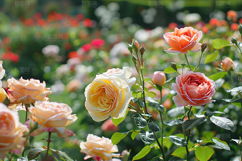 月季花欧月藤月素材