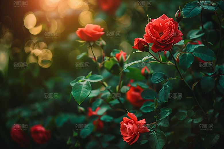 月季花蔷薇高清素材