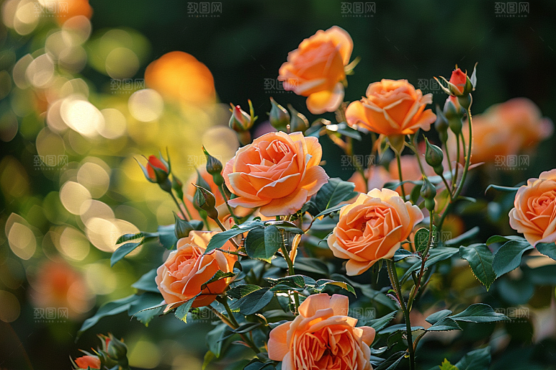 月季花唯美玫瑰素材