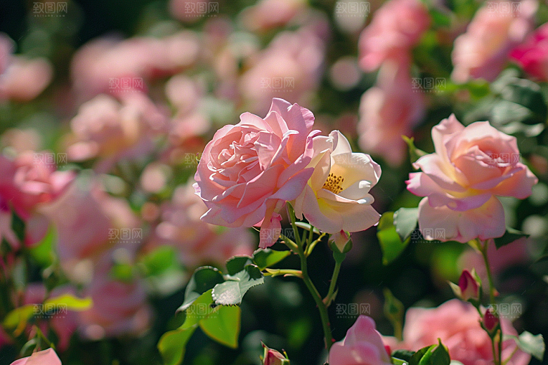 月季花高清彩色素材