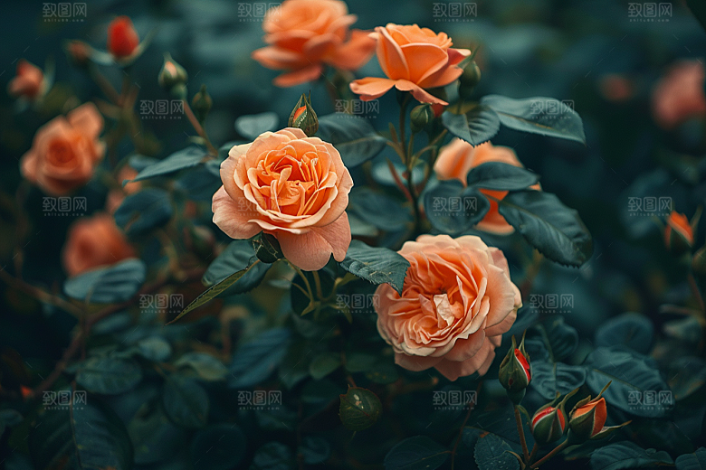 月季花花朵花卉素材