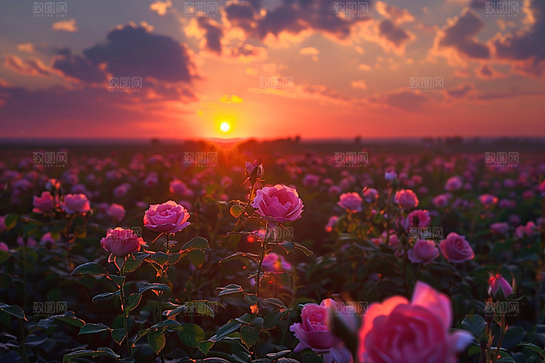 月季花高清唯美素材