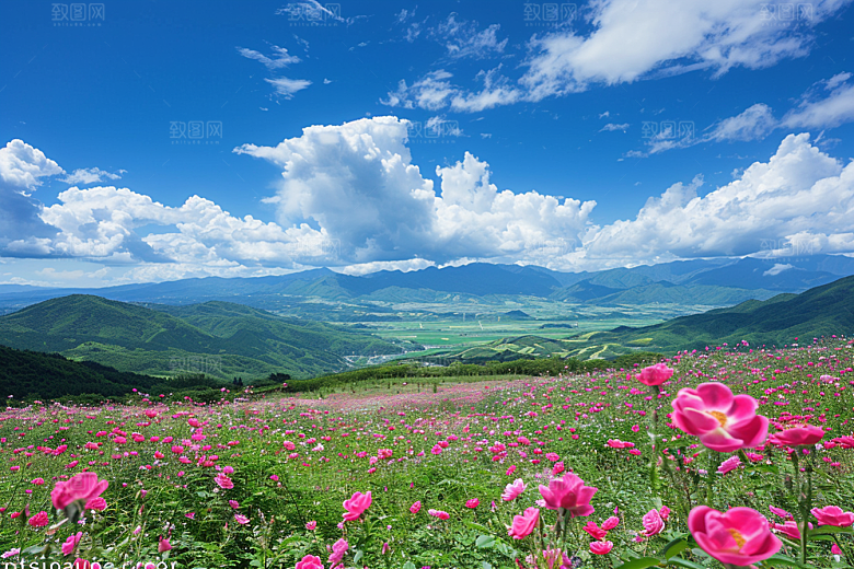 月季花唯美蔷薇素材