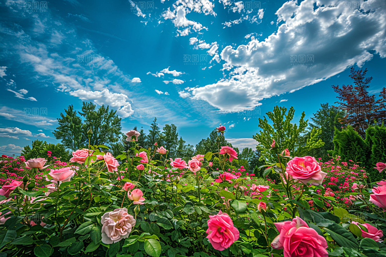 月季花高清花朵素材
