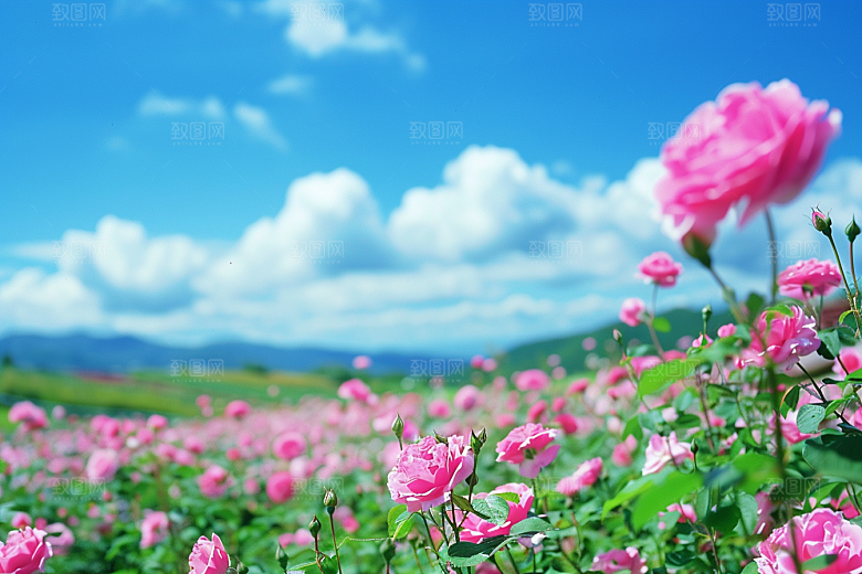 月季花玫瑰植物素材