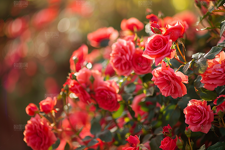 月季花蔷薇花朵素材