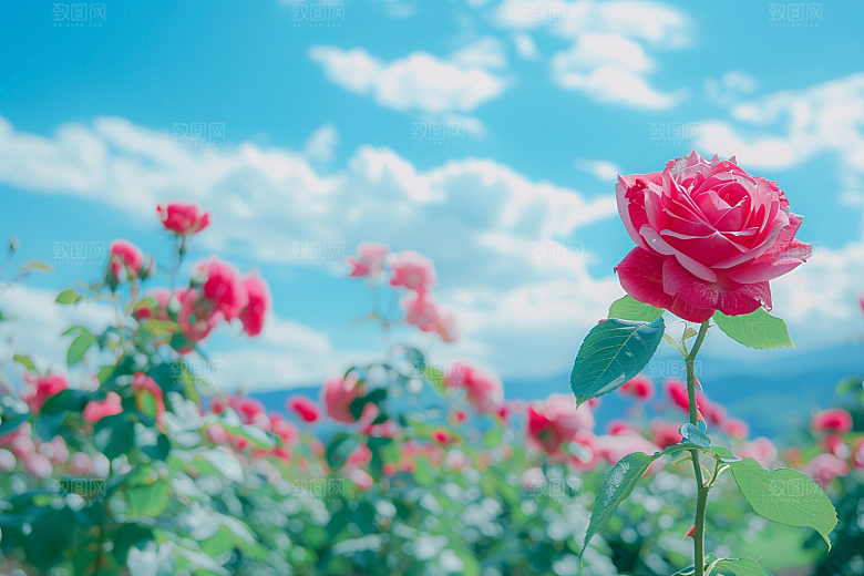 月季花欧月高清素材