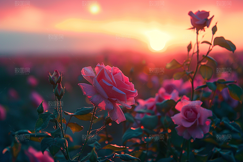 月季花高清玫瑰素材