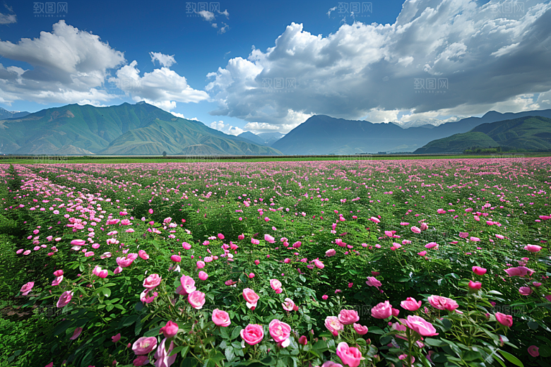 月季花蔷薇植物素材