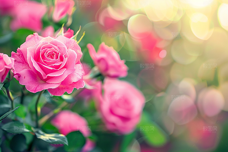 月季花花朵蔷薇素材