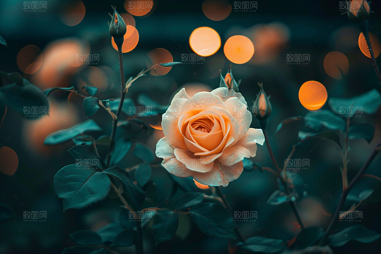 月季花欧月植物素材
