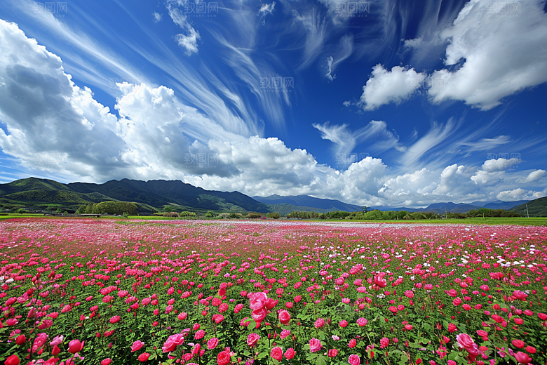 月季花蔷薇藤月素材