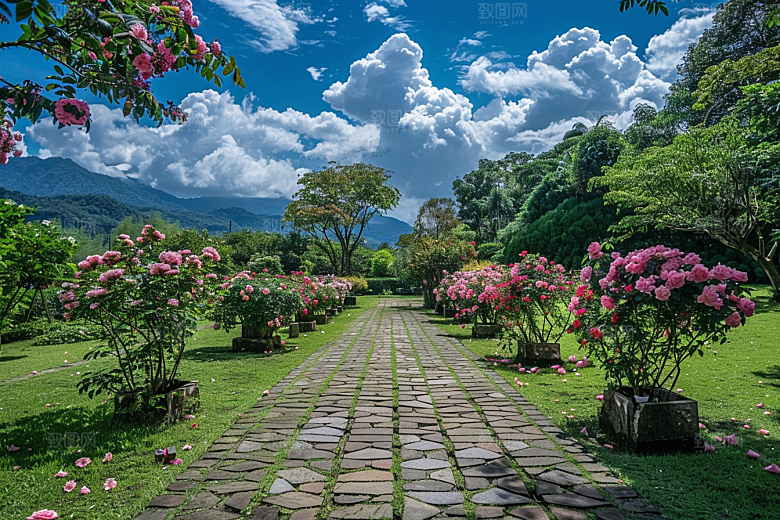 月季花唯美高清素材