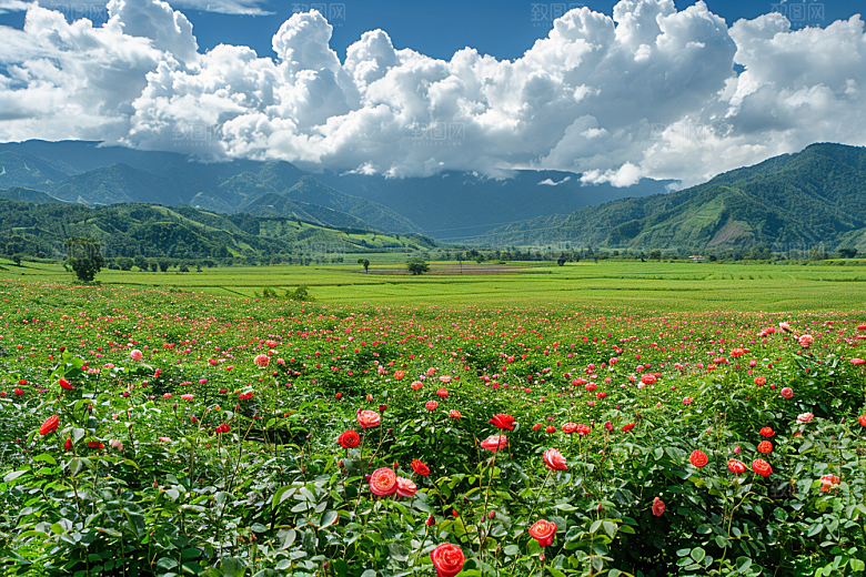 月季花欧月高清素材