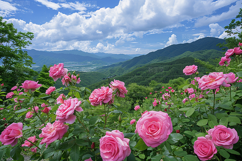 月季花蔷薇玫瑰素材