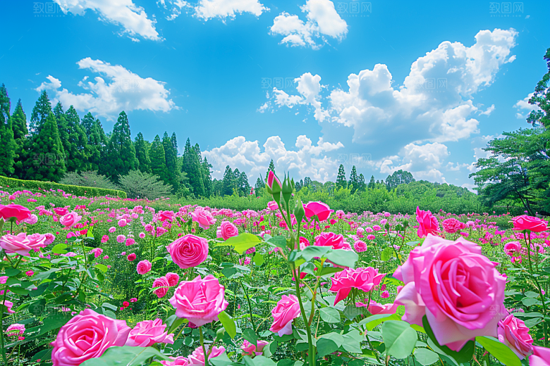 月季花高清藤月素材