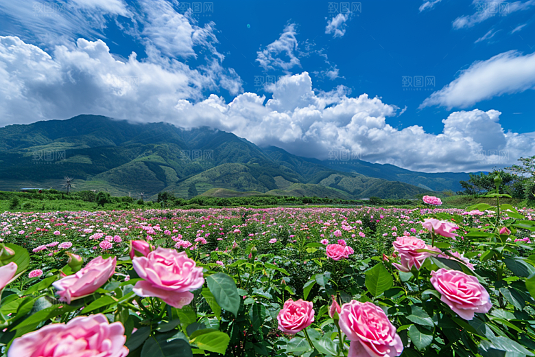 月季花唯美花卉素材