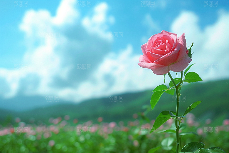 月季花植物花卉素材
