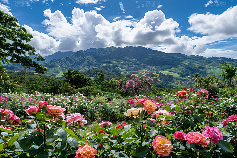 月季花高清唯美素材