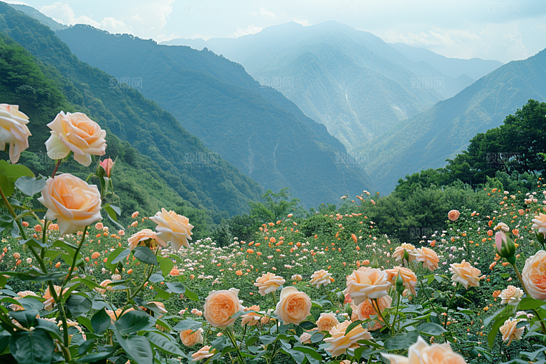 月季花高清彩色素材