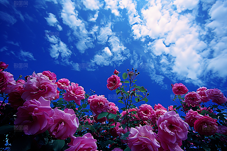 月季花彩色欧月素材