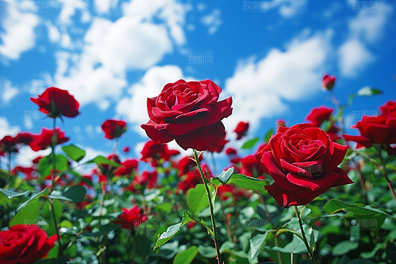 月季花花卉玫瑰素材