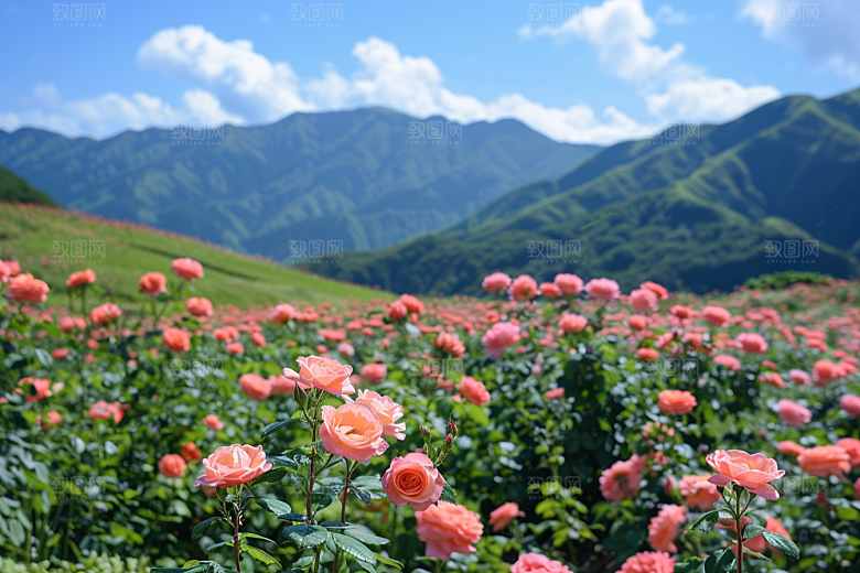 月季花高清欧月素材