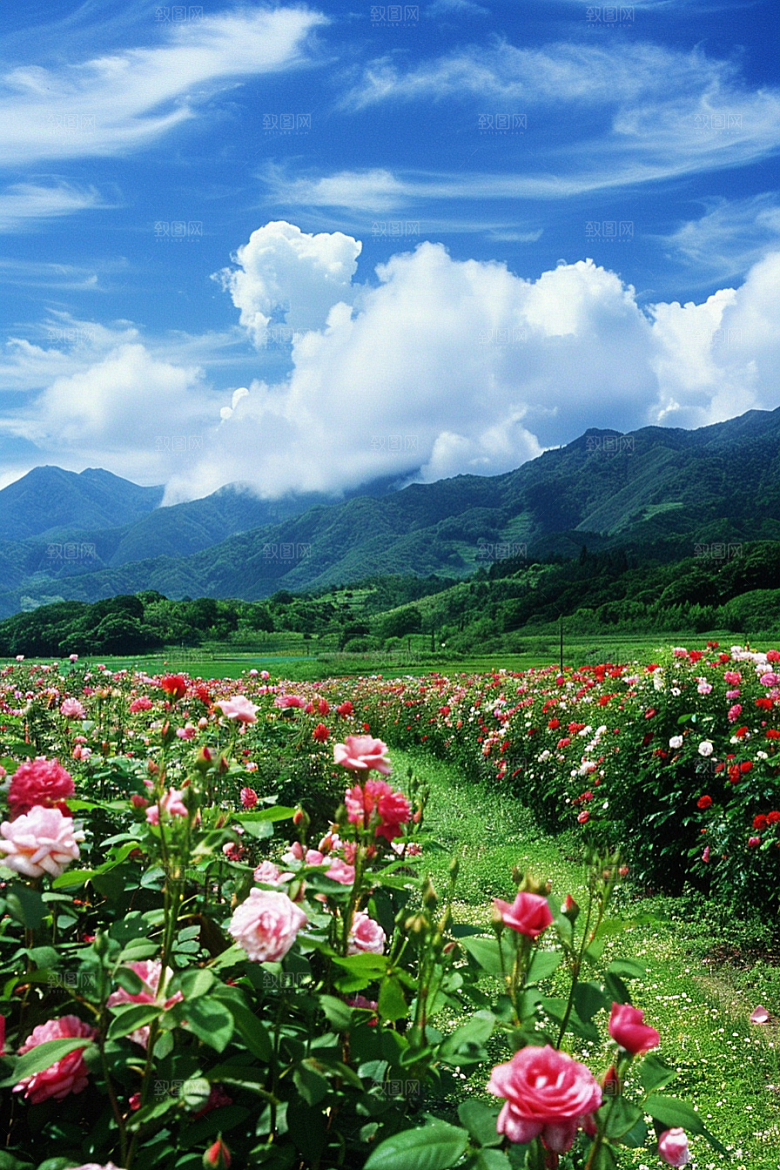月季花蔷薇高清素材