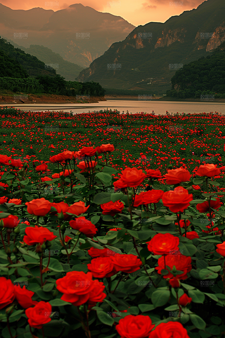 月季花藤月花卉素材