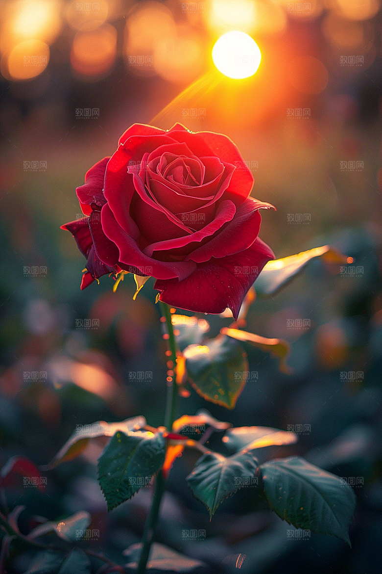 月季花唯美花卉素材