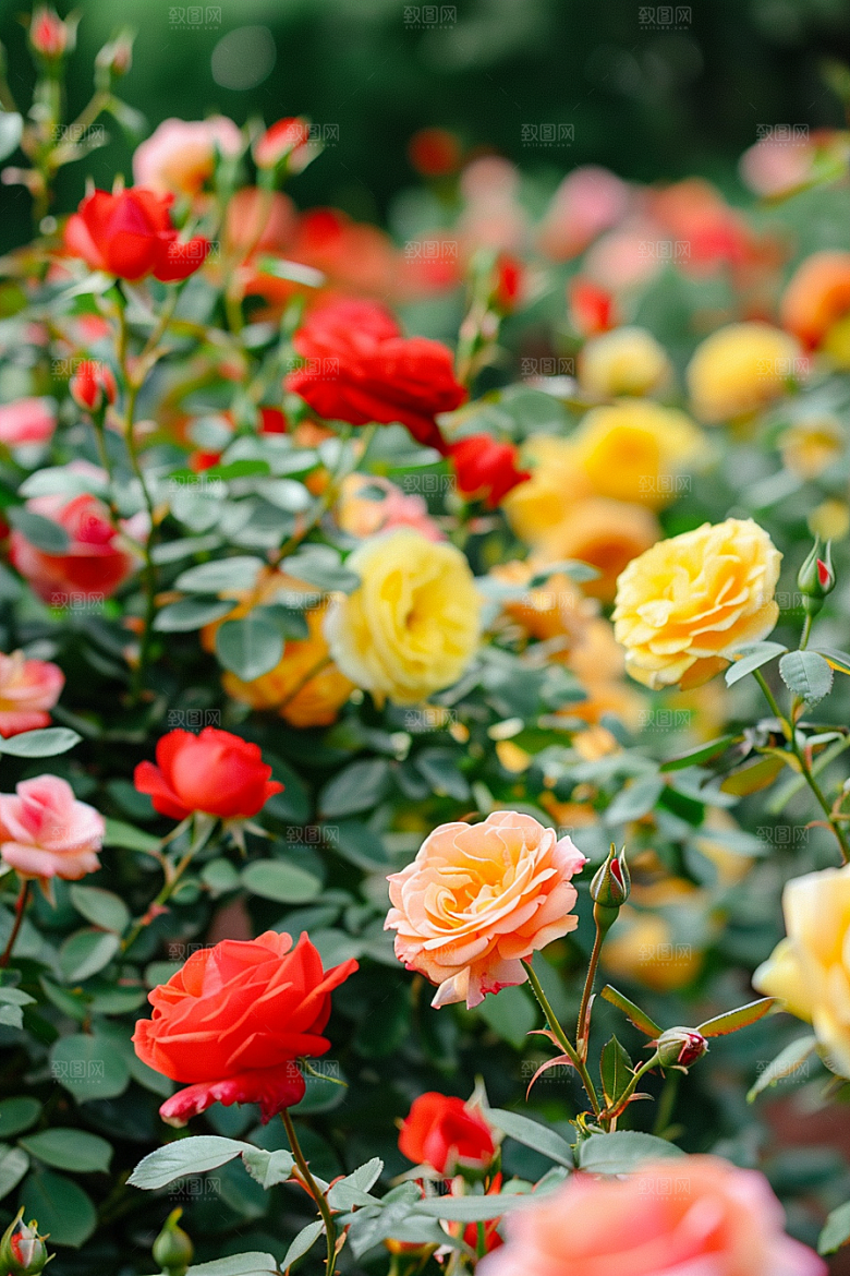月季花藤月花朵素材