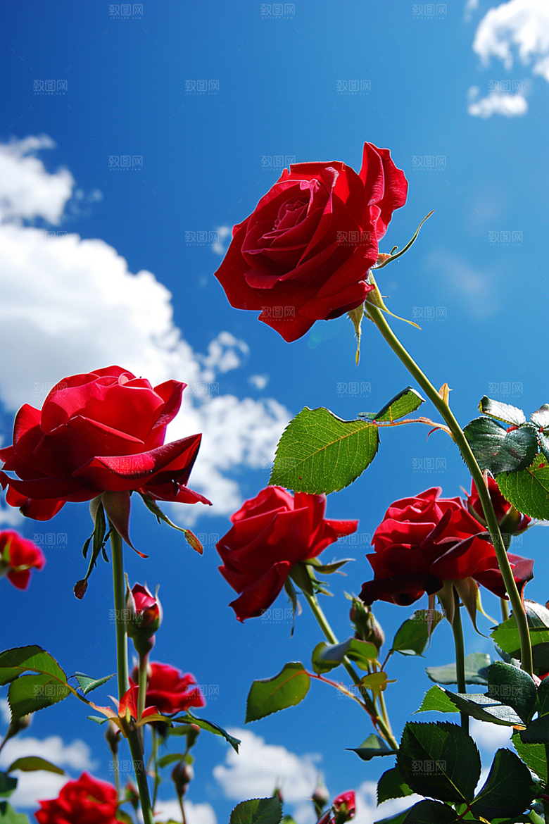 月季花花卉欧月素材