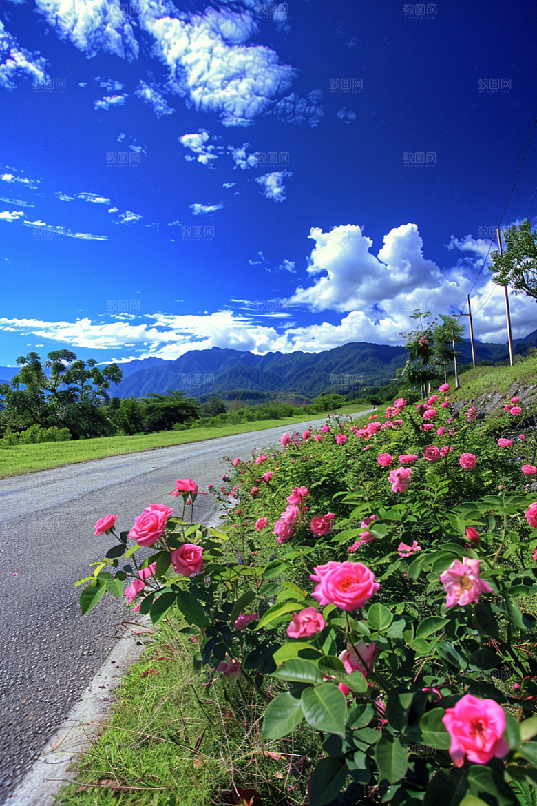 月季花高清花朵素材