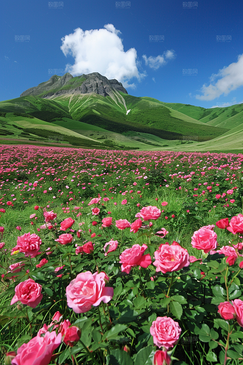 月季花玫瑰蔷薇素材