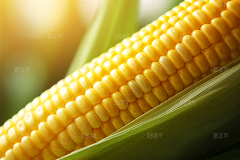 玉米丰收食材植物摄影图