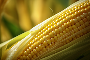 玉米丰收粮食高清摄影图