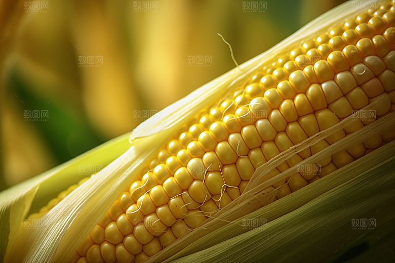 玉米丰收粮食高清摄影图