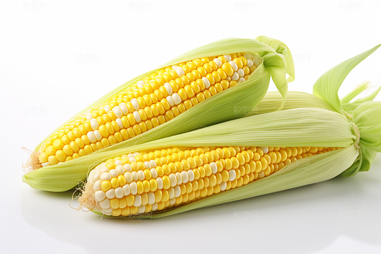 玉米丰收食材农业摄影图