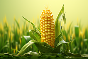 玉米丰收高清植物摄影图