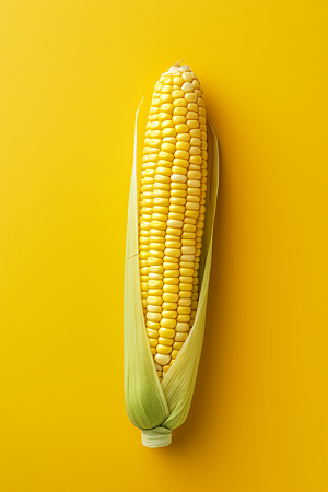 玉米丰收苞米粮食摄影图