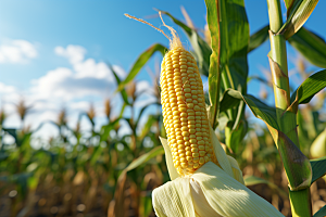 玉米丰收高清农业摄影图